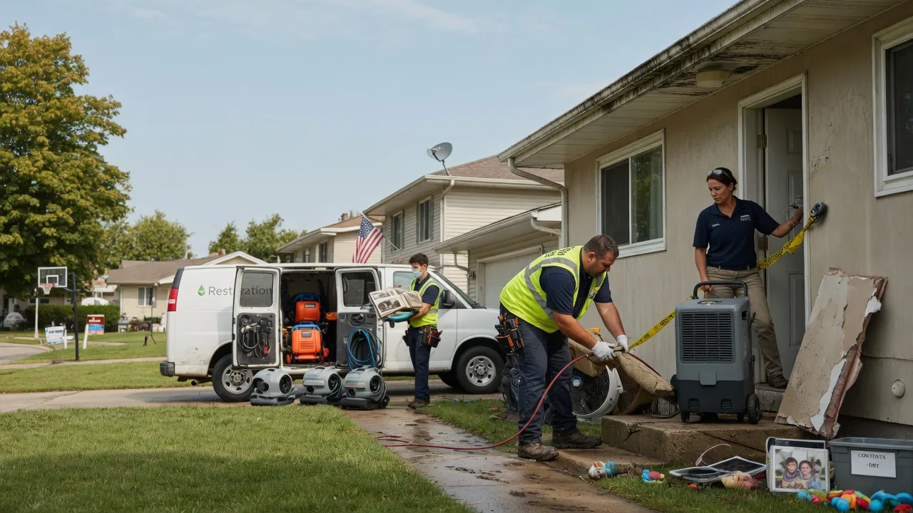 Water Damage Restoration in Aubrey, AR near me